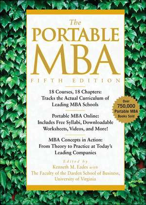 The Portable MBA de Kenneth M Eades