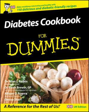 Diabetes Cookbook For Dummies de A Rubin