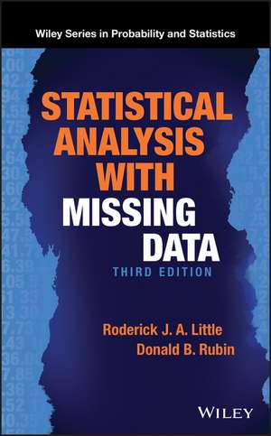 Statistical Analysis with Missing Data de Roderick J. A. Little