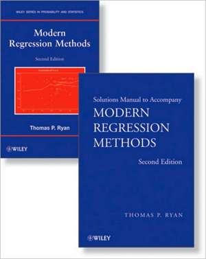 Modern Regression Methods, Set de Thomas P Ryan