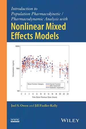 Pharmaco Modeling w/NONMEM de Owen
