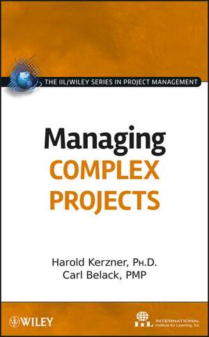 Managing Complex Projects de International I