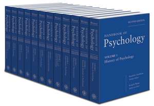 Handbook of Psychology: Set de Irving B. Weiner