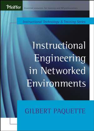 Instructional Engineering in Network Environments de Paquette