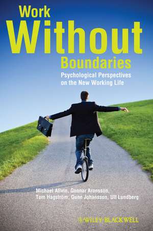 Work Without Boundaries: Psychological Perspectives on the New Working Life de Michael Allvin