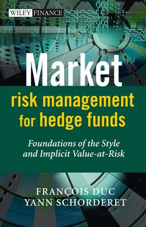 Market Risk Management for Hedge Funds – Foundations of the Style and Implicit Value–at–Risk de F Duc