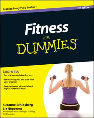 Fitness for Dummies de Suzanne Schlosberg