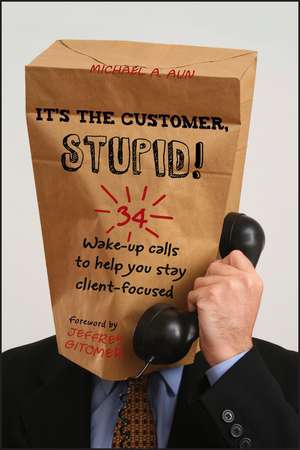 It′s the Customer, Stupid! – 34 Wake–Up Calls to Help You Stay Client–Focused de MA Aun