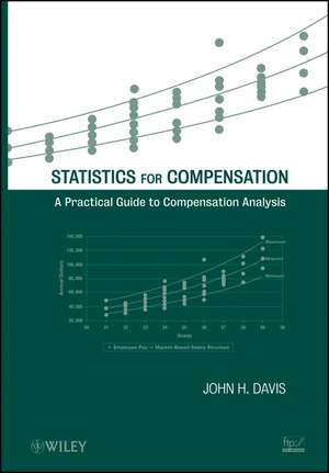 Statistics for Compensation – A Practical Guide to Compensation Analysis de JH Davis