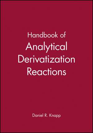 Analytical Derivatization de Knapp