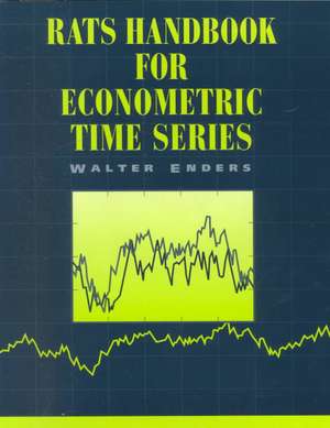 Applied Econometric Time Series Rats Handbook +D3 de W Enders