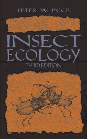 Insect Ecology de Peter W. Price