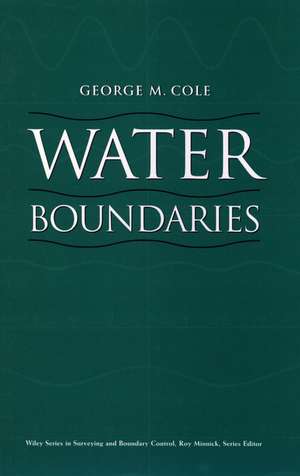 Water Boundaries de GM Cole