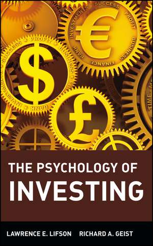 The Psychology of Investing de LE Lifson