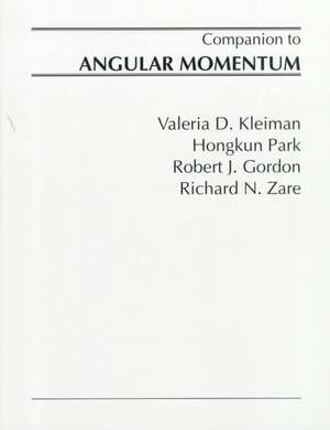 Companion to Angular Momentum de VD Kleiman