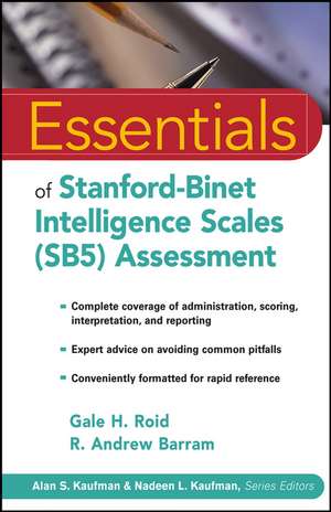 Stanford-Binet Essentials de Roid