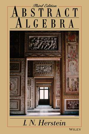 Abstract Algebra de Israel N. Herstein