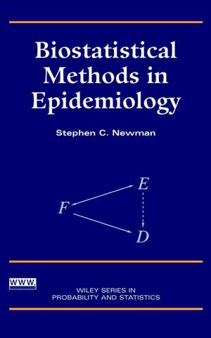 Biostatistical Methods in Epidemiology de SC Newman