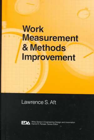 Work Measurement and Methods Improvement de LS Aft