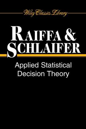 Decision Theory WCL de Raiffa
