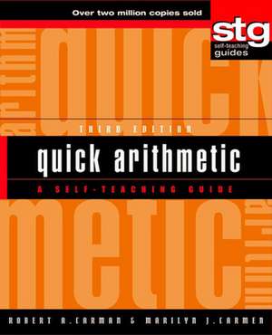 Quick Arithmetic de Robert A. Carman