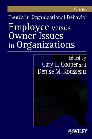 Employee Versus Owner Issues de Cooper