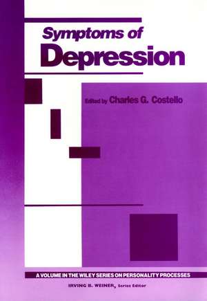 Symptoms of Depression de CG Costello