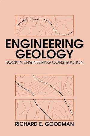 Engineering Geology de RE Goodman