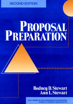 Proposal Preparation, 2nd Edition de RD Stewart