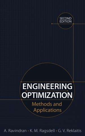 Engineering Optimization – Methods and Applications 2e de A Ravindran