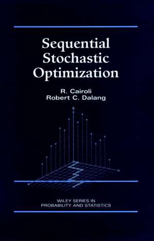 Sequential Stochastic Optimization de R Cairoli