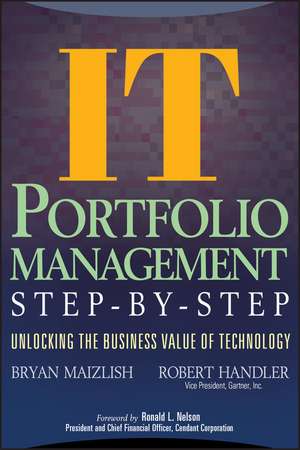 It (Information Technology) Portfolio Management Step-By-Step de Bryan Maizlish
