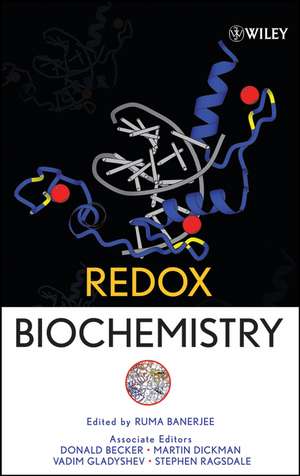 Redox Biochemistry de R Banerjee