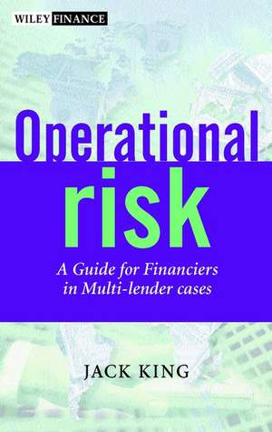 Operational Risk de Jack L King