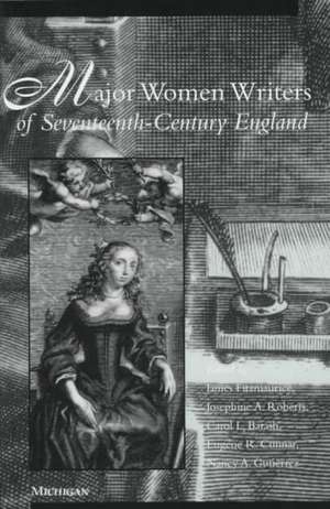 Major Women Writers of Seventeenth-Century England de James Fitzmaurice