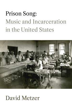 Prison Song: Music and Incarceration in the United States de David Metzer