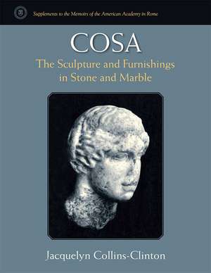 Cosa: The Sculpture and Furnishings in Stone and Marble de Jacquelyn Collins-Clinton