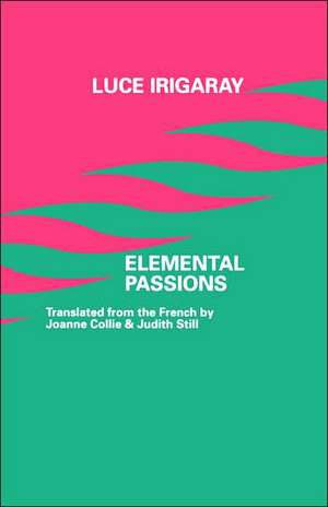 Elemental Passions de Luce Irigaray