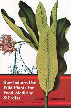 How Indians Use Wild Plants for Food, Medicine & Crafts de Frances Densmore