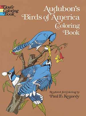 Audubon's Birds of America Coloring Book: How to Make and Throw Them de Paul E Kennedy