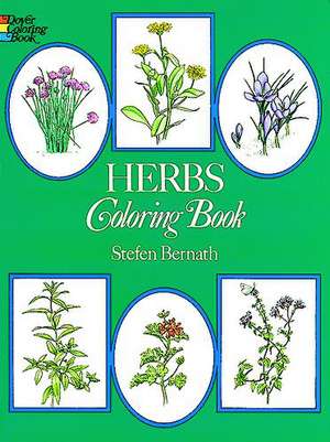 Herbs Coloring Book de Stefen Bernath