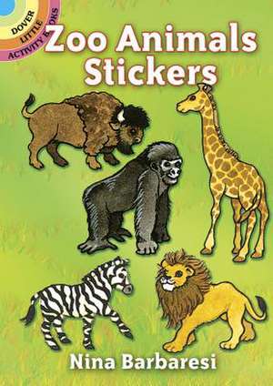 Zoo Animals Stickers de Nina Barbaresi