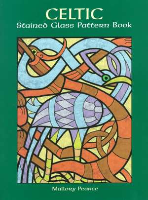 Celtic Stained Glass Pattern Book de Mallory Pearce
