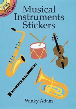 Musical Instruments Stickers de Winky Adam