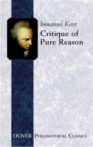 Critique of Pure Reason de Immanuel Kant