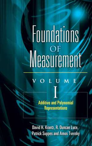 Additive and Polynomial Representations de David H. Krantz