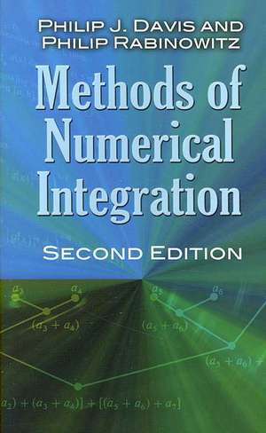 Methods of Numerical Integration de Philip Rabinowitz