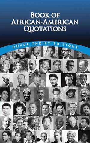 Book of African-American Quotations de Joslyn Pine