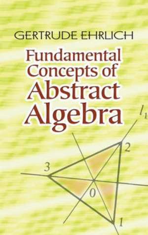 Fundamental Concepts of Abstract Algebra de Gertrude Ehrlich