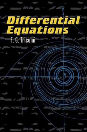 Differential Equations de F. G. Tricomi